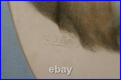 Lithographie Originale 19ème par Delpech Mme Lavalette