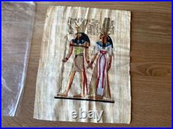 Lithographie Originale Papyrus Gravure DIEU RA Art Ancien Collectionneurs