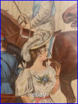 Lithographie Originale Signee Et Datée