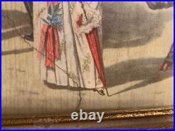 Lithographie Originale Signee Et Datée