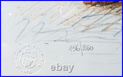 Lithographie Signé Marcello Tommasi Nu Femme Graphique Impression Numéroté Lithographie Signé Marcello Tommasi Nu Femme Graphique Impression Numéroté