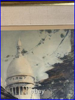 Lithographie Simon Van Gelderen Montmartre 9/350 Art Déco Paris