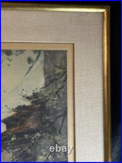 Lithographie Simon Van Gelderen Montmartre 9/350 Art Déco Paris