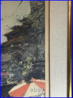 Lithographie Simon Van Gelderen Montmartre 9/350 Art Déco Paris