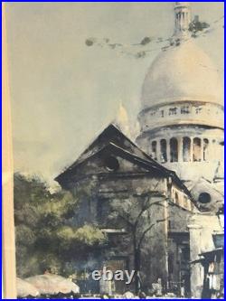 Lithographie Simon Van Gelderen Montmartre 9/350 Art Déco Paris
