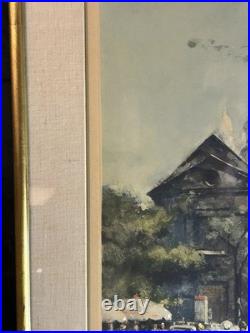 Lithographie Simon Van Gelderen Montmartre 9/350 Art Déco Paris