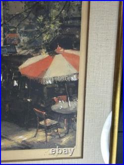 Lithographie Simon Van Gelderen Montmartre 9/350 Art Déco Paris