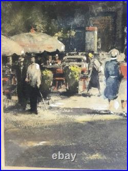 Lithographie Simon Van Gelderen Montmartre 9/350 Art Déco Paris