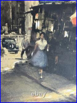 Lithographie Simon Van Gelderen Montmartre 9/350 Art Déco Paris