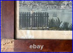 Lithographie St. Thomas Caraïbes 19E Siècle Par Joseph Constantine Stadler
