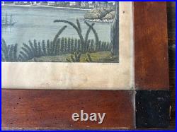 Lithographie St. Thomas Caraïbes 19E Siècle Par Joseph Constantine Stadler