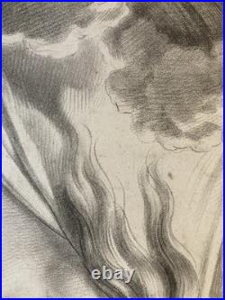 Lithographie Virginie Rome Romain XIXe Mort Assassinat A Identifier Ancien Art