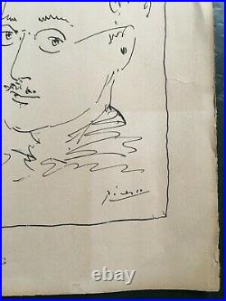 Lithographie affiche daprès Picasso