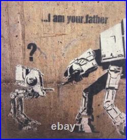 Lithographie banksy avec certificat et encadrée Lithographie banksy avec certificat et encadrée