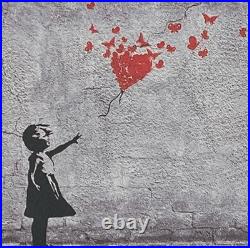 Lithographie banksy avec certificat et encadrée Lithographie banksy avec certificat et encadrée