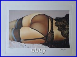 Lithographie de collection signée John Kacere Joelle