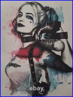 Lithographie de collection signée Mr. Brainwash Harley Lithographie de collection signée Mr. Brainwash Harley