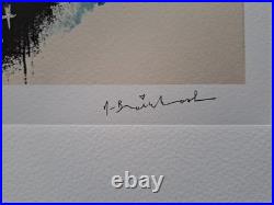 Lithographie de collection signée Mr. Brainwash Harley Lithographie de collection signée Mr. Brainwash Harley
