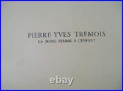 Lithographie de pierre Yves trémois de 1962 103 cm sur 73 cm