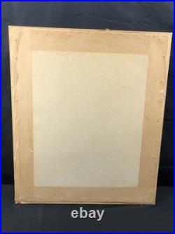 Lithographie, estampe par Jean Gabriel Domergue Nu sous un parasol