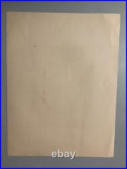 Lithographie litho Originale Signée Main 1958 KIJNO LADISLAS Art Abstrait Ancien