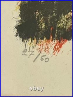 Lithographie originale 1946 Ernest ENGEL-PAK (1885-1965) Ex 27/50 signée crayon