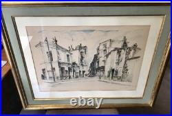 Lithographie originale exceptionnelle de FOUJITA 1964 HC signée au crayon