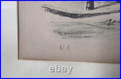 Lithographie originale exceptionnelle de FOUJITA 1964 HC signée au crayon
