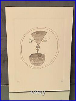 Lithographie originale numérotée Jean Cocteau