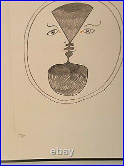 Lithographie originale numérotée Jean Cocteau