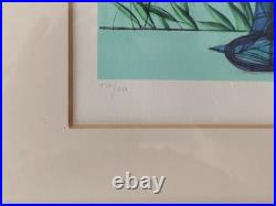 Lithographie originale signée Jean Carzou- Le Bouquet- Numérotée avec certificat Lithographie originale signée Jean Carzou- Le Bouquet- Numérotée avec certificat
