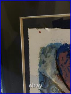 Lithographie originale signée de Theo TOBIASSE, oeuvre originale