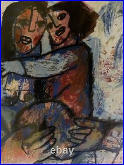 Lithographie originale signée de Theo TOBIASSE, oeuvre originale