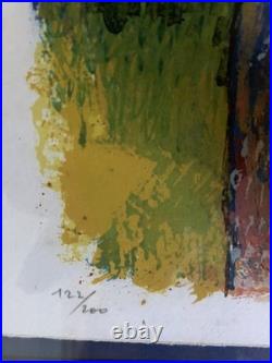 Lithographie originale signée de Theo TOBIASSE, oeuvre originale