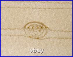 Lithographie originale signée numérotée (144/150) et timbré de Jean Cocteau