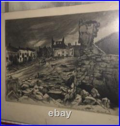 Lithographie originale signée numérotée Victor Prouve
