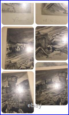 Lithographie originale signée numérotée Victor Prouve