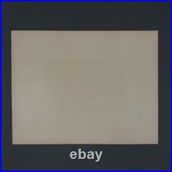 Lithographie par Henr Rivière Le Beau Pays de Bretagne Lavoir à Tréboul A5587