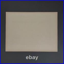 Lithographie par Henri Rivière Au Vent de Noroît Les Vieux A5824