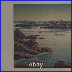 Lithographie par Henri Rivière Entrée du Port de Ploumanac'h A5810