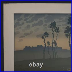 Lithographie par Henri Rivière La Féérie des Heures L'Aube A5575