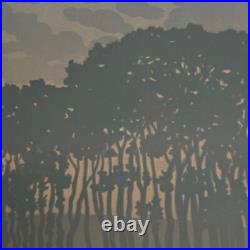 Lithographie par Henri Rivière La Féérie des Heures L'Aube A5575