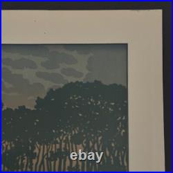 Lithographie par Henri Rivière La Féérie des Heures L'Aube A5575