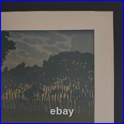 Lithographie par Henri Rivière La Féérie des Heures L'Aube A5575