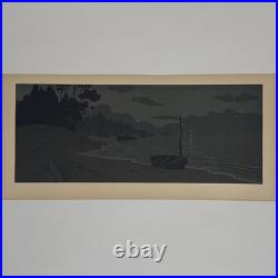 Lithographie par Henri Rivière La Féérie des Heures La Nuit A5930