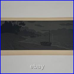 Lithographie par Henri Rivière La Féérie des Heures La Nuit A5930