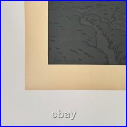 Lithographie par Henri Rivière La Féérie des Heures La Nuit A5930