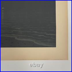 Lithographie par Henri Rivière La Féérie des Heures La Nuit A5930
