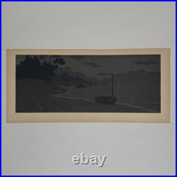Lithographie par Henri Rivière La Féérie des Heures La Nuit A5930