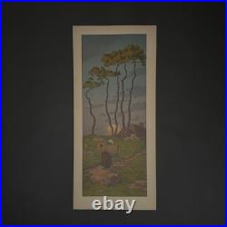 Lithographie par Henri Rivière La Féérie des Heures La Pleine Lune A5819
